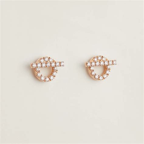 hermes earrings studs|Hermes finesse earrings.